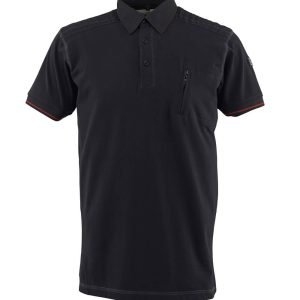 Polo Mascot Tested To Work avec poche poitrine - Noir