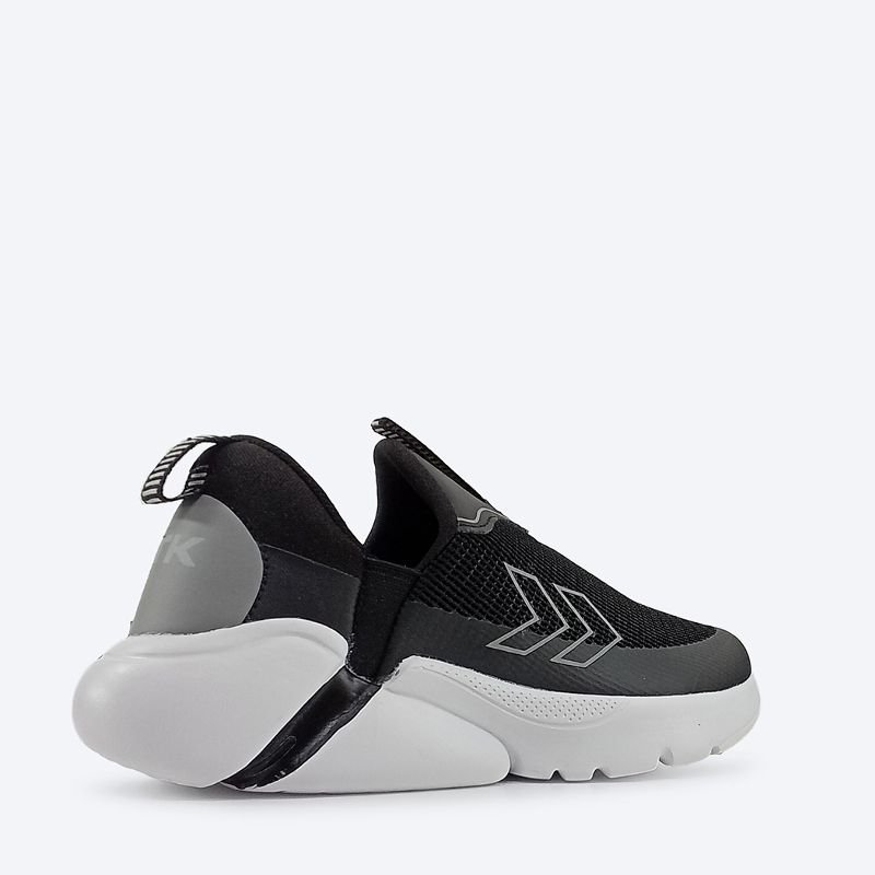 Basket Enfant à Enfiler - Atomik - Légère - Souple & Flexible - Noir – Image 7