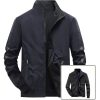 Veste Double Face – Légère et Décontractée – Col Montant – Navy