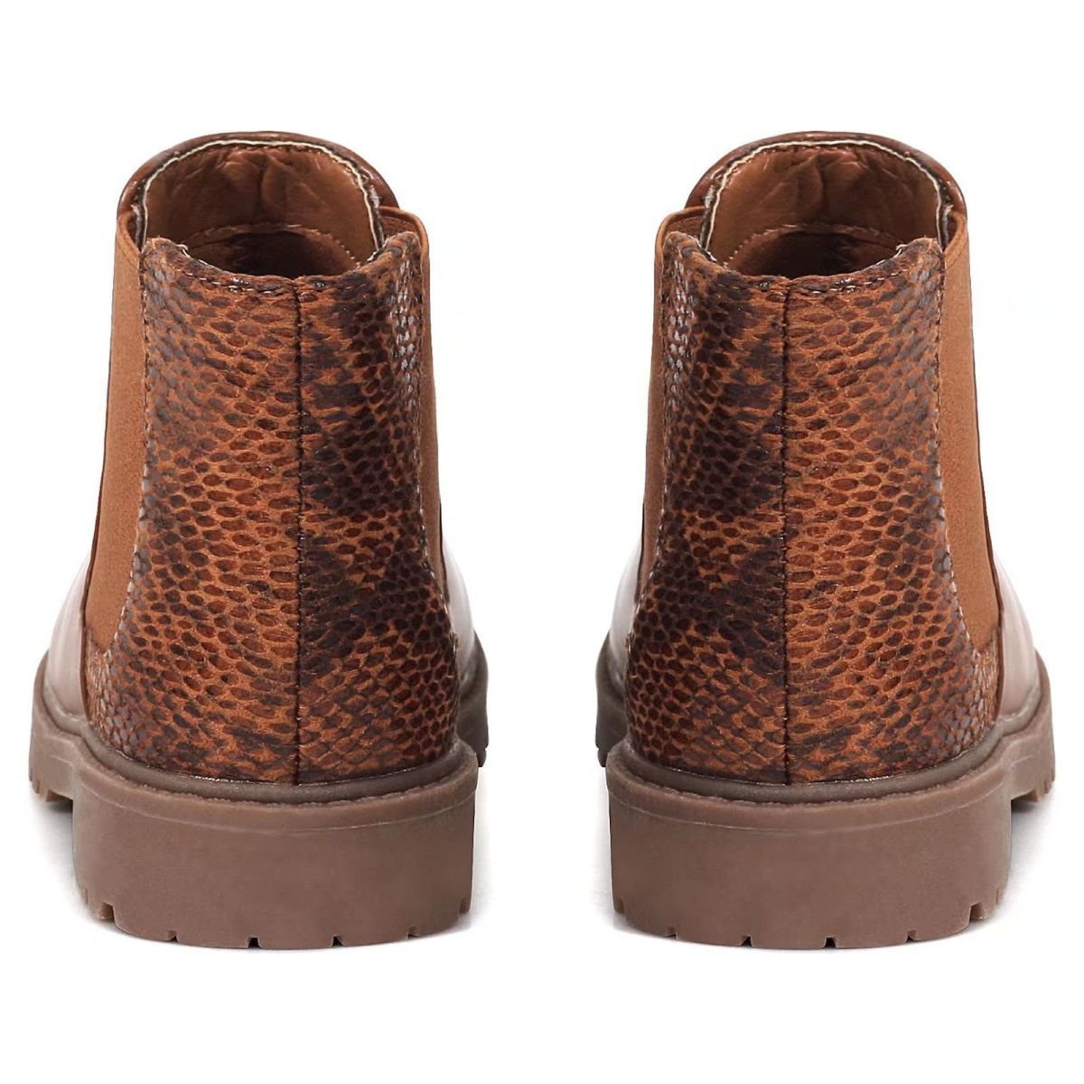 Bottine Pour Fille Harvest Land - Elastique - Antidérapant - Anticollision - Marron – Image 6