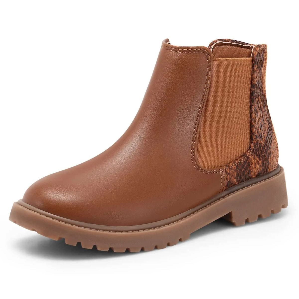 Bottine Pour Fille Harvest Land - Elastique - Antidérapant - Anticollision - Marron – Image 8