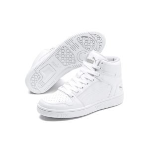 Basket Puma Montante Rebound LayUp SL Jr Mid 37048602 - Blanche
