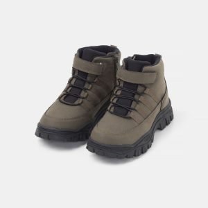 Boots TEX Bocanci Pour Garçon - Solide Et Confortable - Militaire