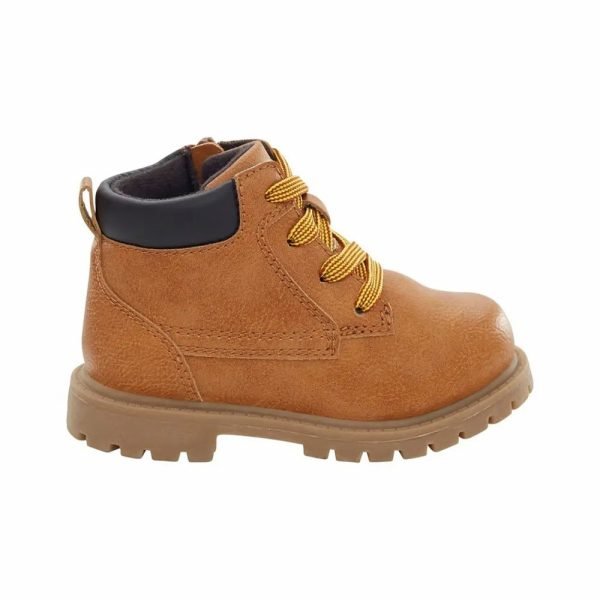 Boots Carter's - Chukka Pour Garçon - CF23G05B - Marron – Image 2