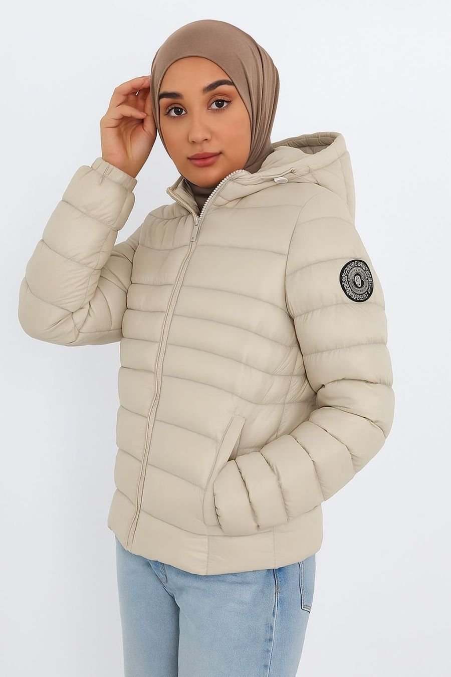 Veste Anorak "Brave Soul" - Everett - Beige – Image 4