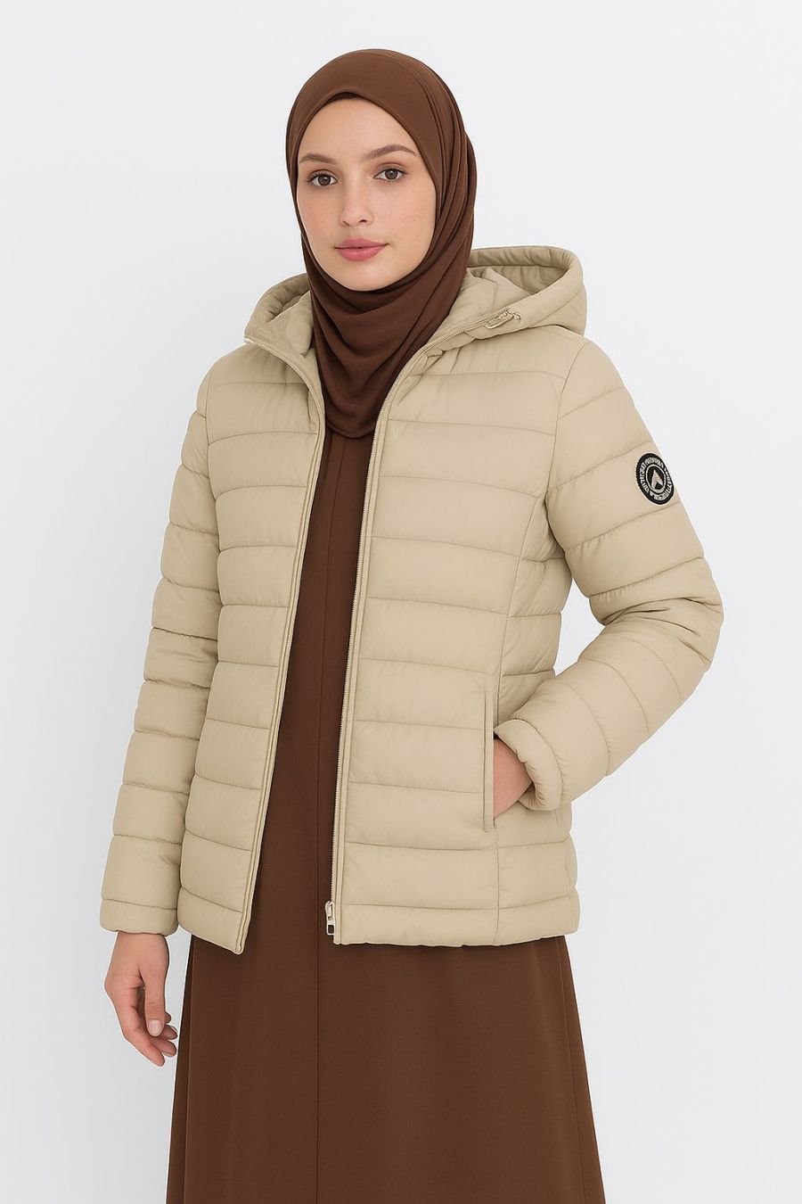 Veste Anorak "Brave Soul" - Everett - Beige – Image 3