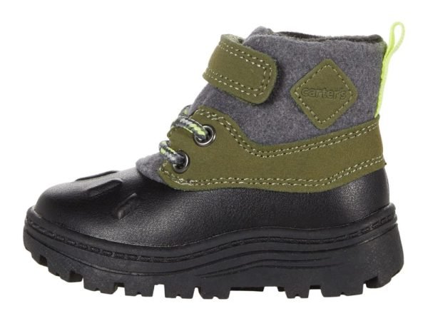 Boots Carter's - Ultra Confortable - CF21L17H - Noir_Vert – Image 4