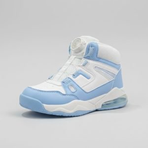 Basket Actask - Ultra Légère - Confortable - Serrage Rapide - Blanc_Bleu Ciel