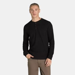 Pull thermique – Pour homme – GEORGE – Noir