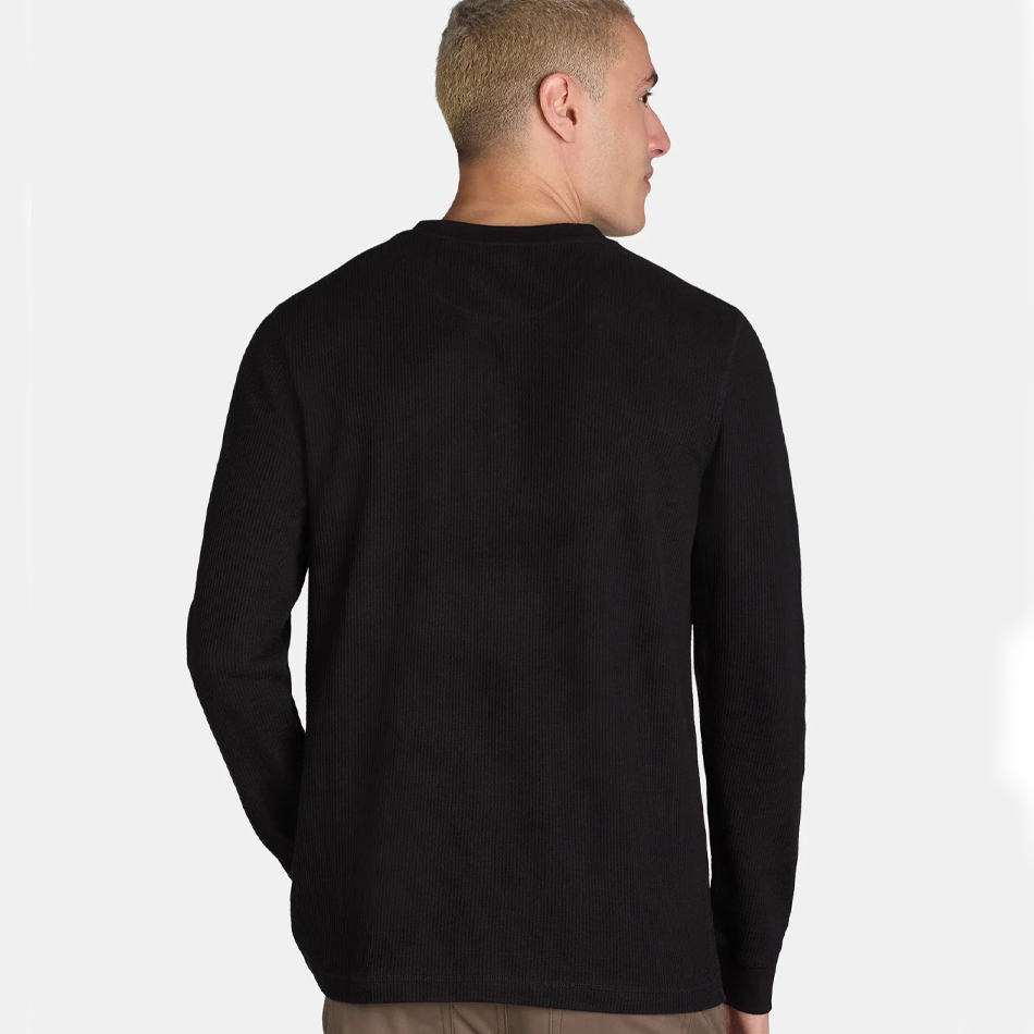 Pull thermique – Pour homme – GEORGE – Noir – Image 3