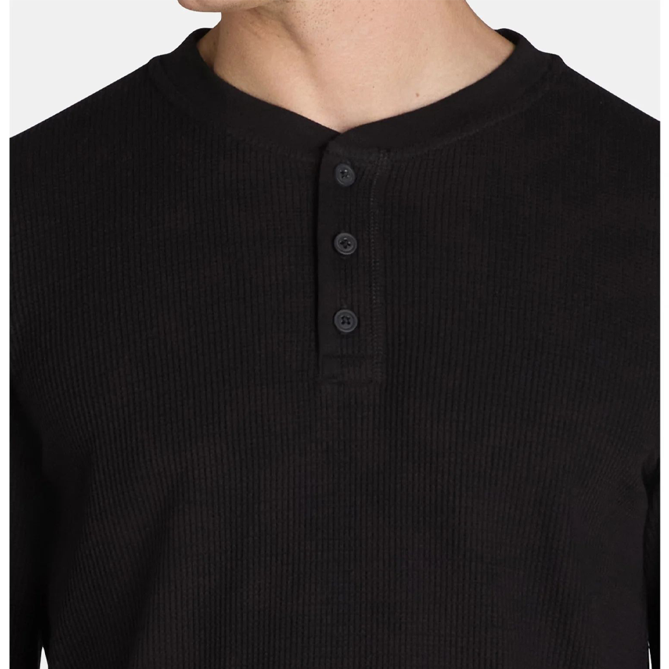 Pull thermique – Pour homme – GEORGE – Noir – Image 4