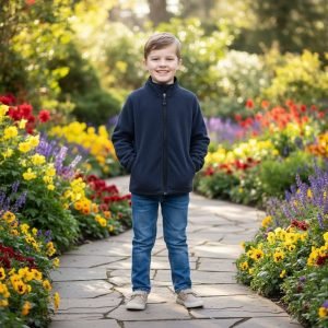 Pull Polaire Cozie Zippé - OshKosh B'Gosh - Uni Navy