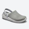 Sabot Crocs LITERIDE Très Confortable – 204592-06J Smoke_Pearl_White