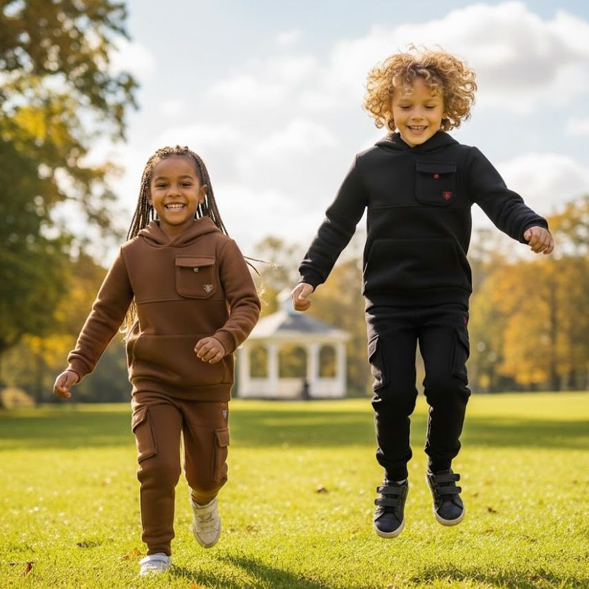 Ensemble Jogging "Tahari Boy" StreetWear Premium - Noir – Image 7