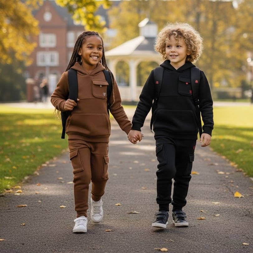 Ensemble Jogging "Tahari Boy" StreetWear Premium - Noir – Image 6