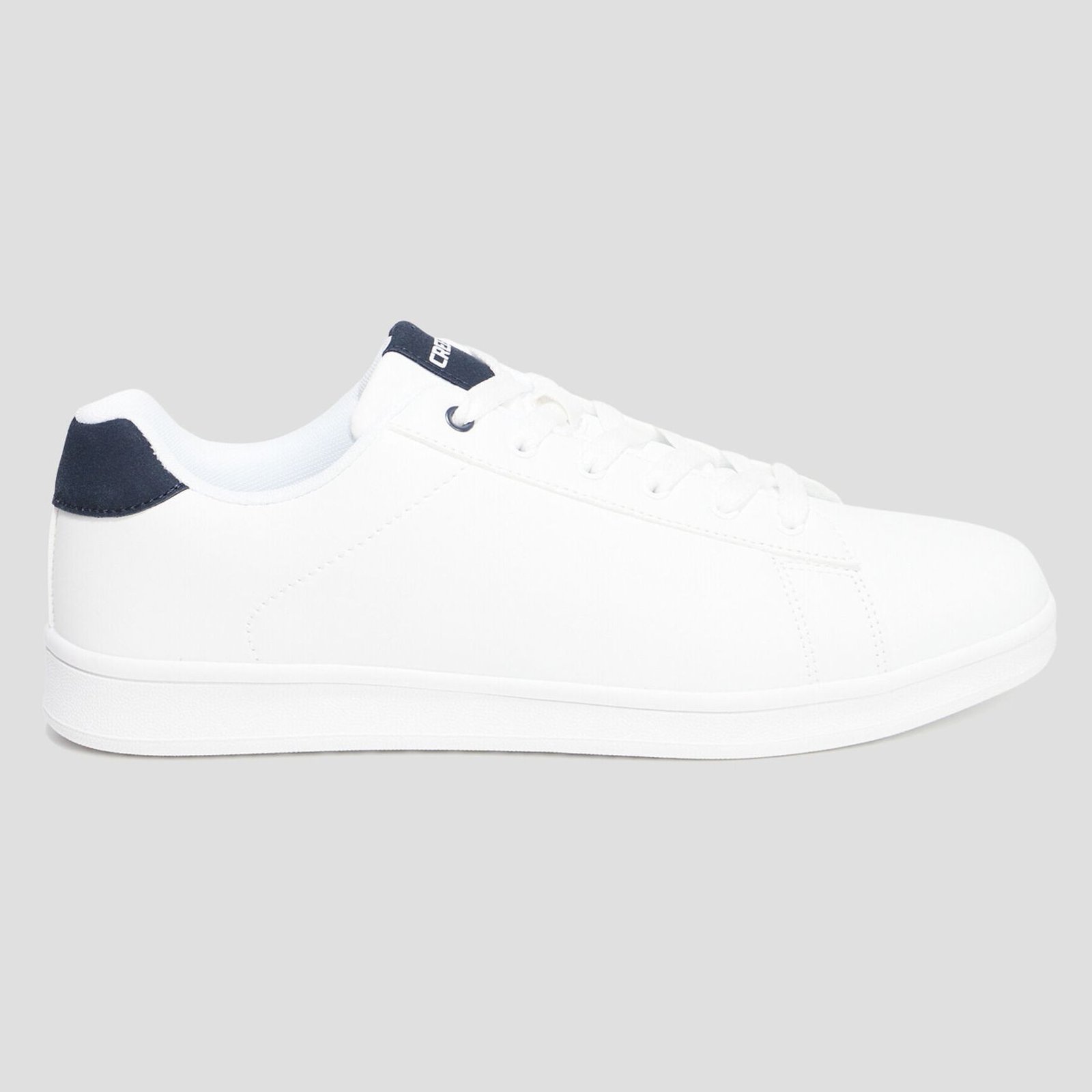 Basket Creeks Pour Homme - Tahanito - Uni - Blanc_Navy – Image 4