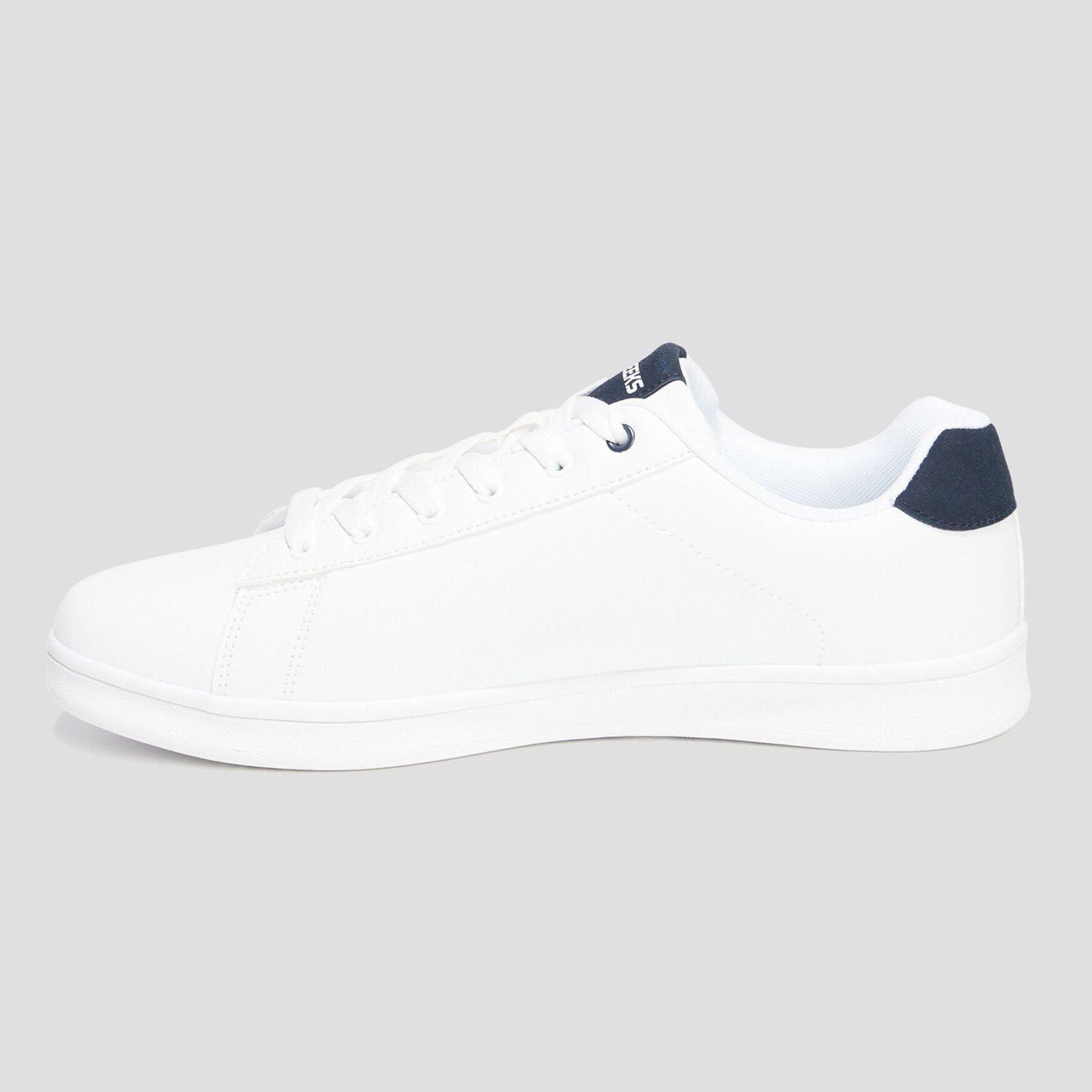 Basket Creeks Pour Homme - Tahanito - Uni - Blanc_Navy – Image 6