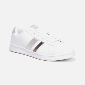 Basket Creeks Pour Femme - Tahana - 2 Bandes - Silver