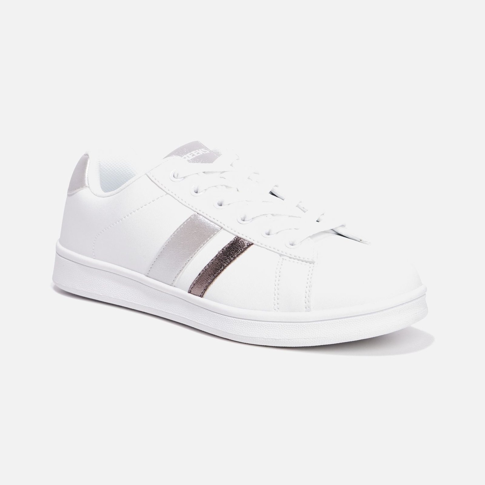 Basket Creeks Pour Femme - Tahana - 2 Bandes - Silver