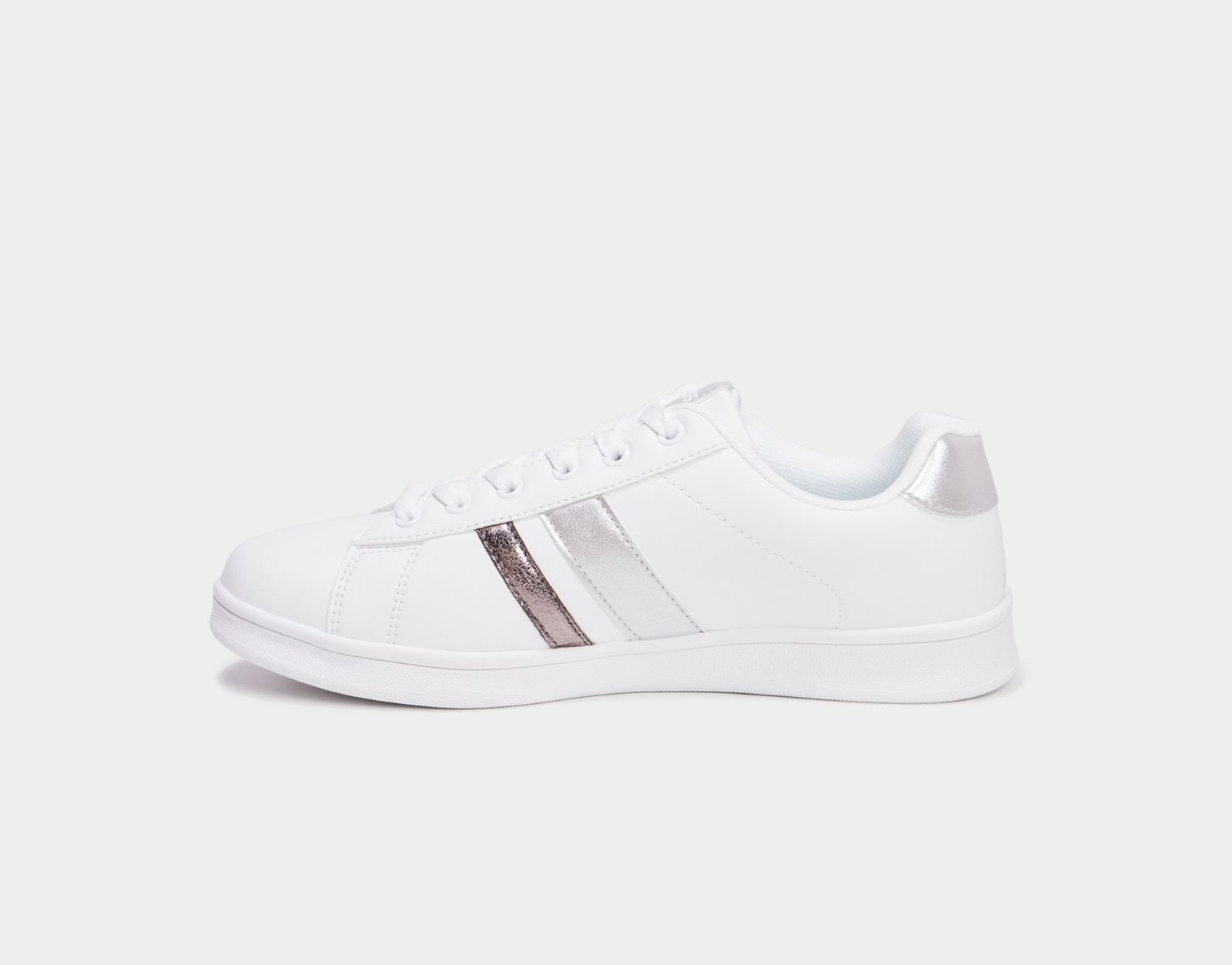 Basket Creeks Pour Femme - Tahana - 2 Bandes - Silver – Image 2