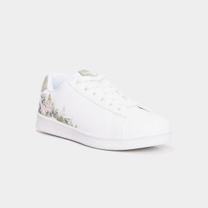 Basket Creeks Pour Femme - à Fleur Verte