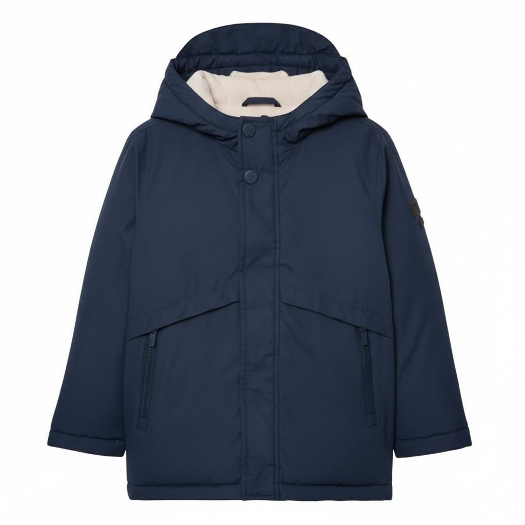 Parka Losan THE FOREST Avec Capuche - Unisexe - Navy – Image 4