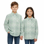 Wonder Nation – Chemise à Carreaux – Pour enfants – Vert