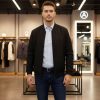 Veste Shuaite Légère – Élégance Décontractée et Motifs Distinctifs – Noir