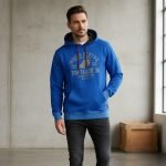 Sweat à Capuche Tom Tailor - "Indigo Depths" - Bleu