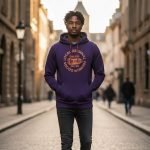 Sweat à Capuche Tom Tailor - "Premium_Goods" - Violet