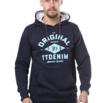 Sweat à Capuche Tom Tailor - "TTDenim" - Navy