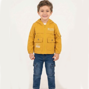 Ensemble 3 Pièces – Pour enfants – Panda – PAIN – Moutarde