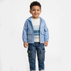 Ensemble 3 Pièces – Pour enfants – Panda – PAIN – Bleu