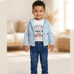 Ensemble 3 Pièces – Pour enfants – Panda – Bleu Ciel