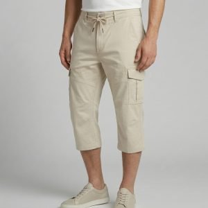 Pantacourt Cargo Jeans - Ultra Confortable & Souple - Beige Clair