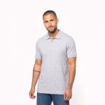 Polo Kariban Basic+ K254 - Manches Courtes - Ash Heather