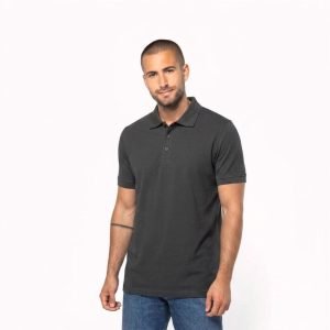 Polo Kariban Basic+ K254 - Manches Courtes - Dark Grey