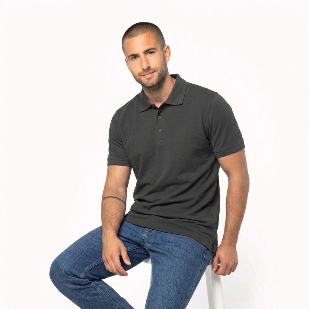 Polo Kariban K254 – Dark Grey 2