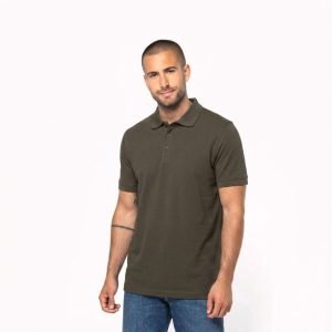 Polo Kariban Basic+ K254 - Manches Courtes - Dark Khaki