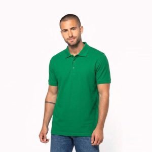 Polo Kariban Basic+ K254 - Manches Courtes - Kelly Forest
