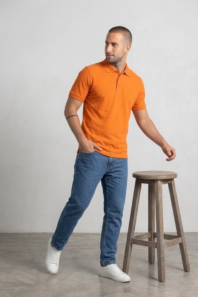 Polo Kariban Basic+ K254 - Manches Courtes - Orange – Image 2