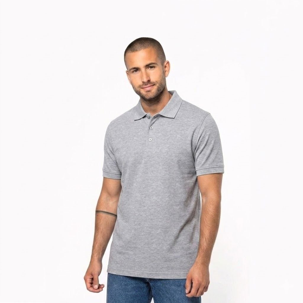 Polo Kariban Basic+ K254 - Manches Courtes - Oxford Grey