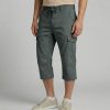 Pantacourt Cargo Jeans – Ultra Confortable & Souple – Gris