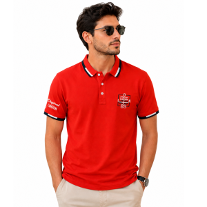 Polo Milano Bulls Demi Manche – London - Orange