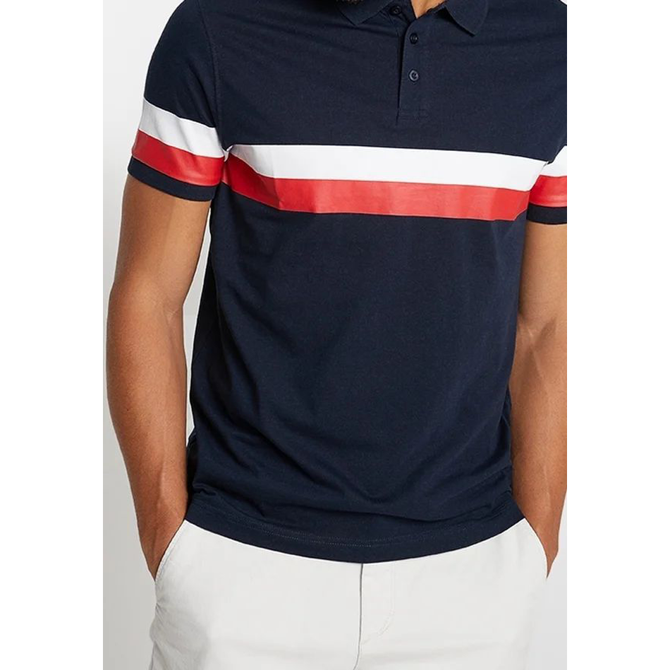 Polo - Pier One - Pour Homme - bleu foncé – Image 2