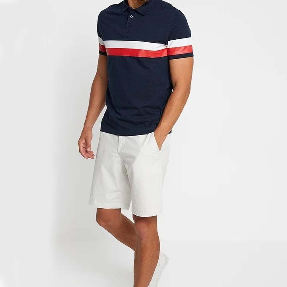 Polo - Pier One - Pour Homme - bleu foncé