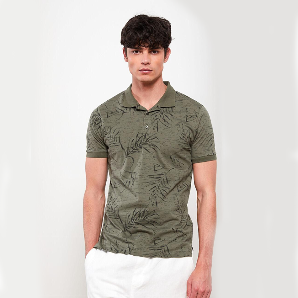 Polo - LC Waikiki - pour hommes - batik vert – Image 2