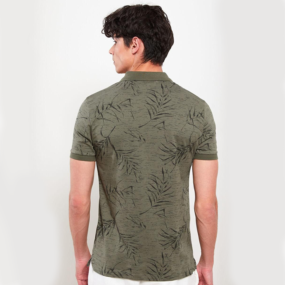 Polo - LC Waikiki - pour hommes - batik vert – Image 4