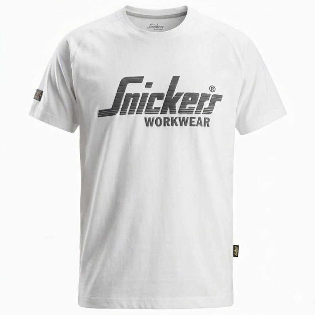T-shirt Demi Manche – Snickers WORKWEAR – White