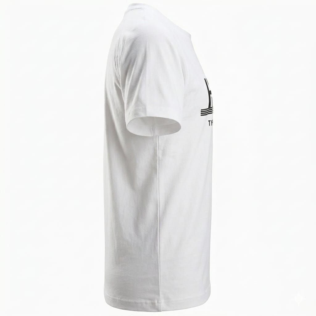 T-shirt Demi Manche – Snickers WORKWEAR – White – Image 2